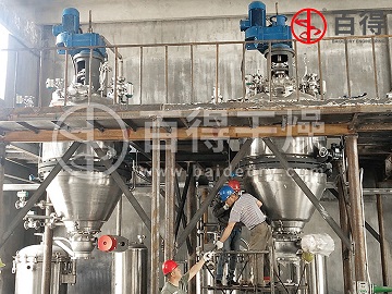 橡胶促进剂MBT粗品精制过滤洗涤干燥三合一
